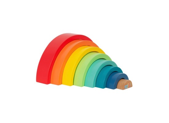 Holzbausteine Regenbogen