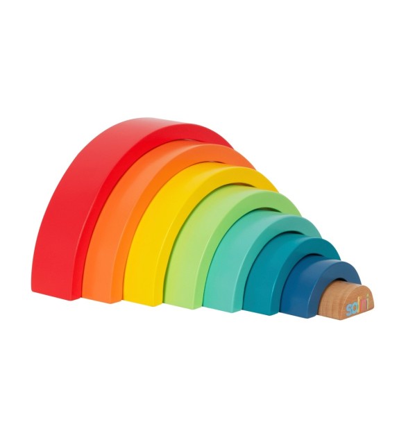Holzbausteine Regenbogen