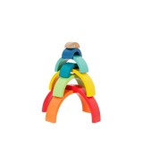 Holzbausteine Regenbogen