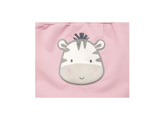 Jogginghose mit Po-Applikation Zebra