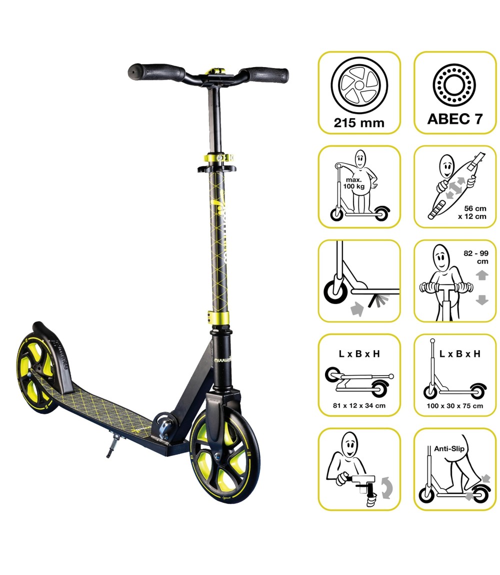 Alu Scooter Pro 215 mm