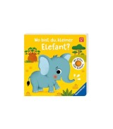 Pappbilderbuch Wo bist du kleiner Elefant?