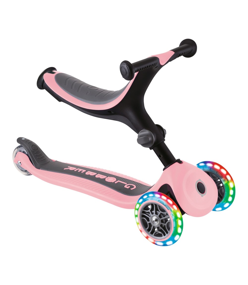 3in1 Scooter Go-Up mit Leuchtrollen