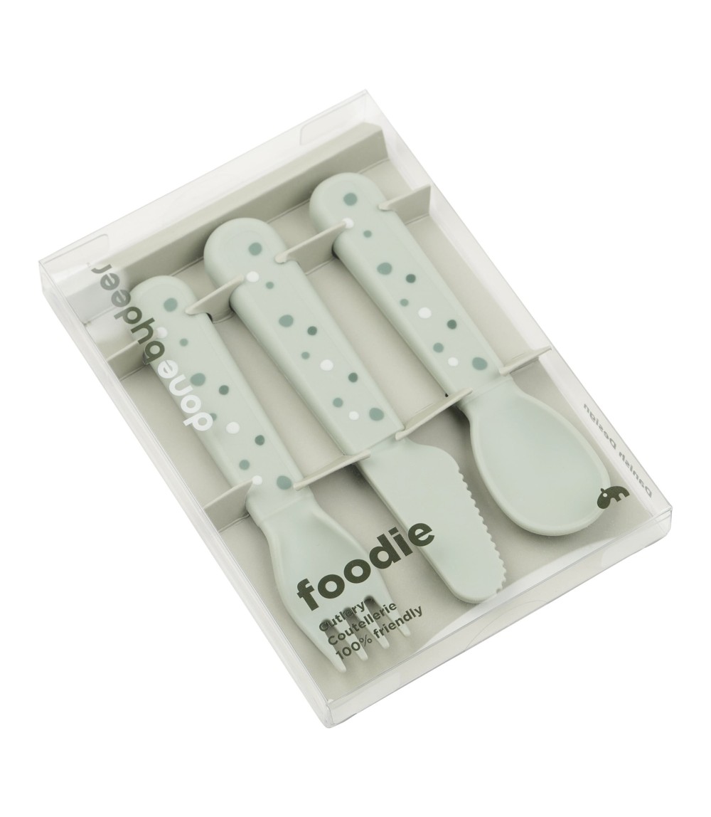 3-tlg. Besteck-Set Foodie