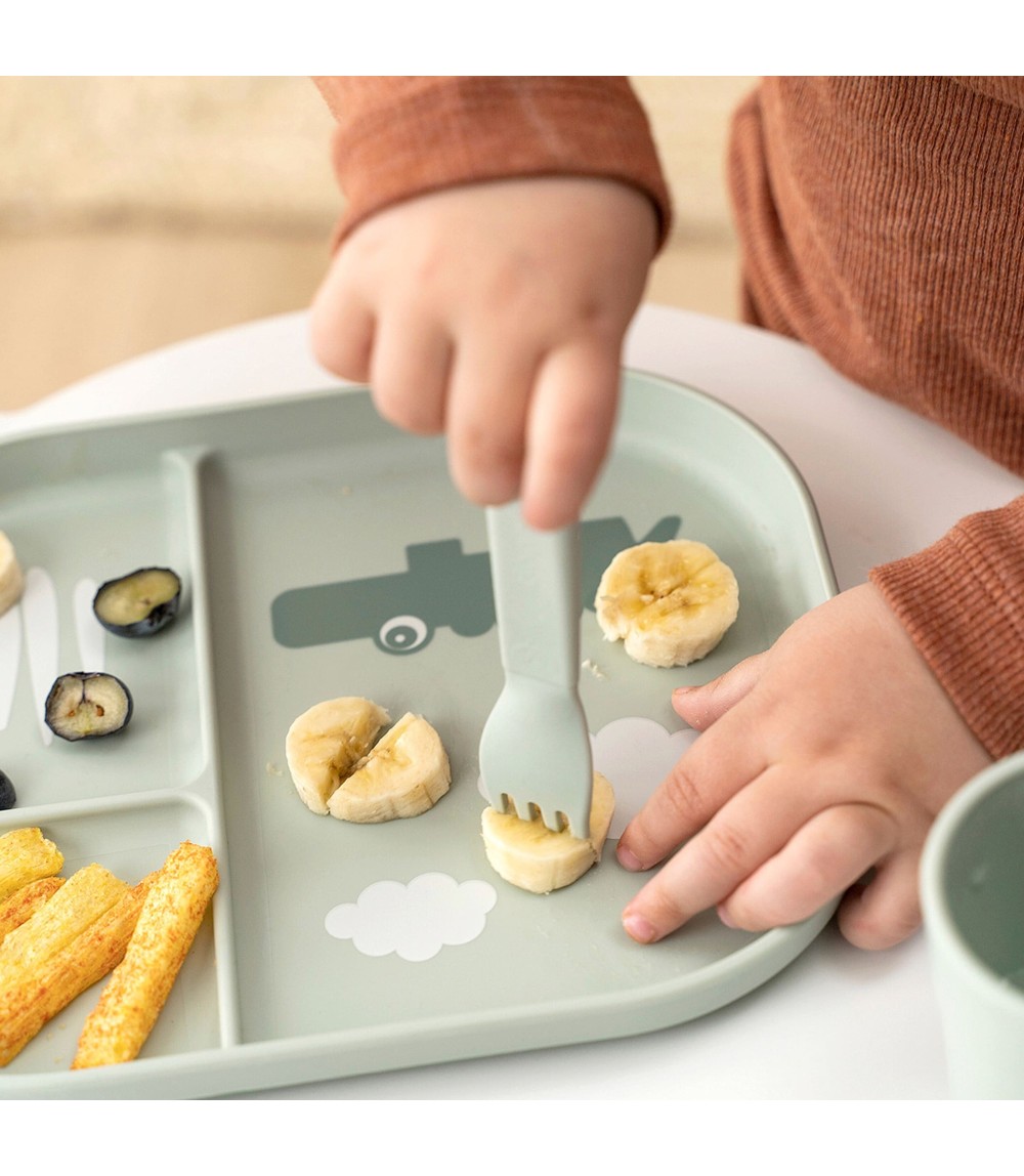 3-tlg. Besteck-Set Foodie