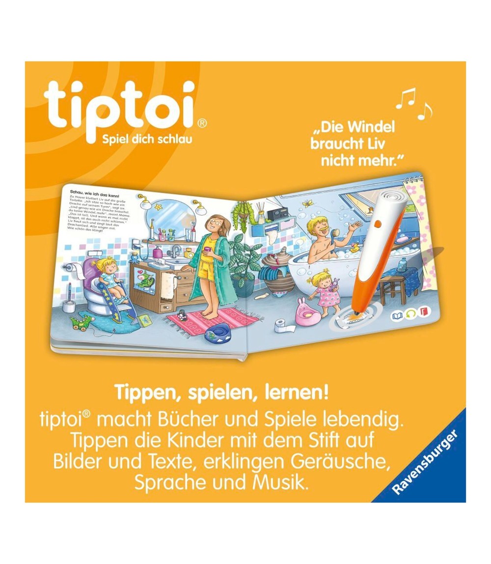 Liv geht aufs Töpfchen