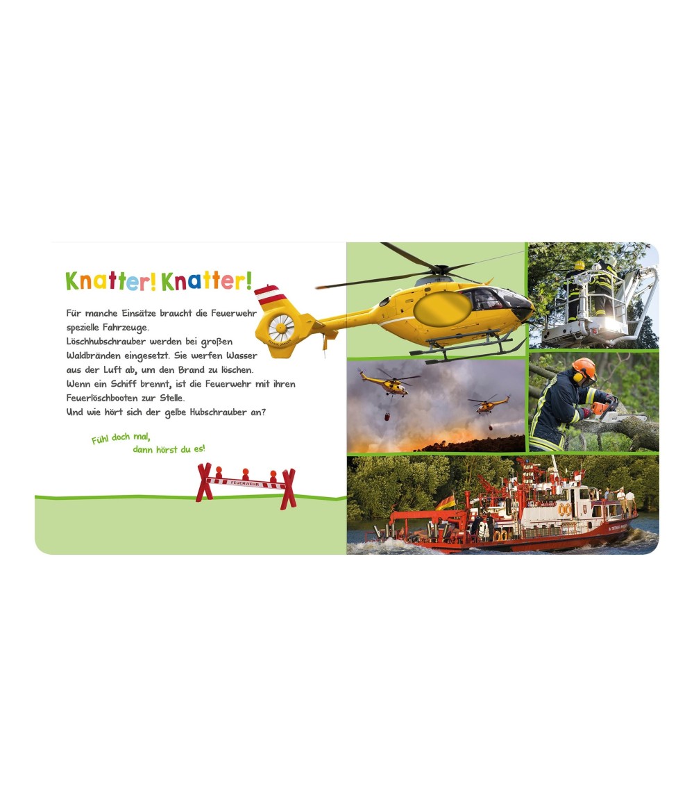 Soundbuch Hör mal rein, wer kann das sein? - Bei der Feuerwehr